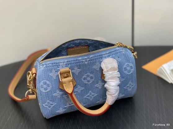 First bag SPEEDY-16-10-7.5cm NANO VUITTON LOUIS 0727
